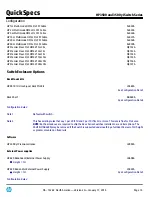 Preview for 14 page of HP ProCurve 3500yl Series Specifications