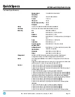 Preview for 17 page of HP ProCurve 3500yl Series Specifications