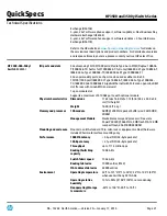 Preview for 21 page of HP ProCurve 3500yl Series Specifications