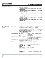 Preview for 26 page of HP ProCurve 3500yl Series Specifications