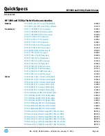 Preview for 38 page of HP ProCurve 3500yl Series Specifications