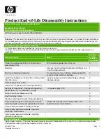 HP ProCurve Access Controller 720wl Disassembly Instructions preview