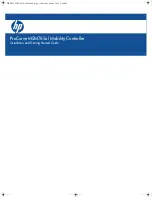 HP ProCurve MSM765zl Installation And Getting Started Manual preview