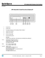 Предварительный просмотр 1 страницы HP ProDesk 400 G1 Specification