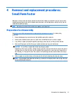 Preview for 27 page of HP ProDesk 400 G2 Small Form Factor Maintenance And Service Manual