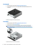 Предварительный просмотр 26 страницы HP ProDesk 400 G3 Small Form Factor Maintenance And Service Manual