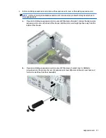 Предварительный просмотр 29 страницы HP ProDesk 400 G3 Small Form Factor Maintenance And Service Manual