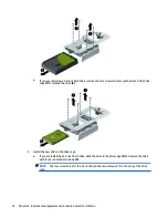 Предварительный просмотр 42 страницы HP ProDesk 400 G3 Small Form Factor Maintenance And Service Manual