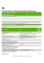 Preview for 1 page of HP ProDesk 485 G1 Disassembly Instructions Manual