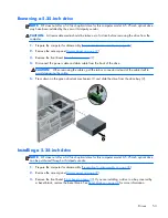 Preview for 63 page of HP ProDesk 600 G1 Small Form Factor Maintenance And Service Manual