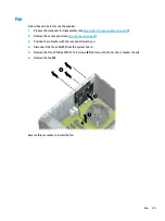 Предварительный просмотр 37 страницы HP ProDesk 600 G3 MT Maintenance And Service Manual