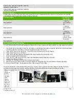 Предварительный просмотр 2 страницы HP ProDisplay P202va Disassembly Instructions