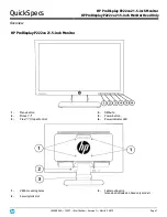 HP ProDisplay P222va Quickspecs preview