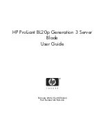 HP ProLiant BL20p G3 User Manual preview