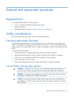 Preview for 21 page of HP ProLiant BL360 G5 Maintenance And Service Manual