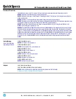 Preview for 5 page of HP ProLiant BL460c Gen8 Specifications