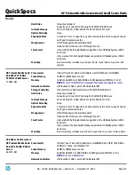 Preview for 23 page of HP ProLiant BL460c Gen8 Specifications