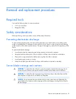 Preview for 22 page of HP Proliant BL480c Maintenance And Service Manual