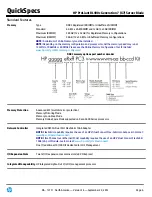 Preview for 6 page of HP ProLiant BL490c Generation 7 (G7) Quickspecs