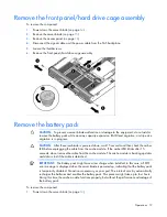 Preview for 19 page of HP ProLiant BL620c G7 User Manual