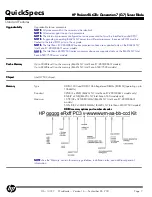 Preview for 7 page of HP ProLiant BL620c Generation 7 Quickspecs