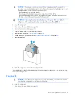 Предварительный просмотр 41 страницы HP ProLiant BL660c Gen9 Maintenance And Service Manual