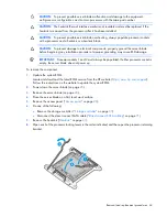 Предварительный просмотр 44 страницы HP ProLiant BL660c Gen9 Maintenance And Service Manual