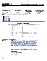 Предварительный просмотр 38 страницы HP ProLiant BL660c Specification