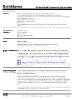 Preview for 14 page of HP ProLiant BL685c Generation 6 Specification