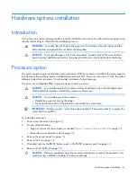 Preview for 41 page of HP ProLiant DL G6 User Manual