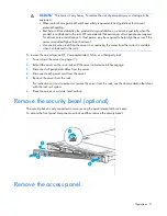 Preview for 21 page of HP ProLiant DL160 Gen9 User Manual