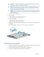 Preview for 22 page of HP ProLiant DL160 Gen9 User Manual