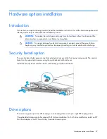 Preview for 37 page of HP ProLiant DL160 Gen9 User Manual