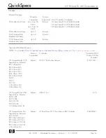 Предварительный просмотр 42 страницы HP ProLiant DL160 Generation 6 Specification