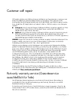 Preview for 8 page of HP ProLiant DL160se - G6 Server Maintenance And Service Manual