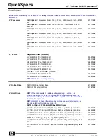 Предварительный просмотр 17 страницы HP ProLiant DL165 Quickspecs