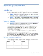 Preview for 26 page of HP ProLiant DL320 G6 Server User Manual