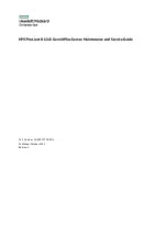 Preview for 1 page of HP ProLiant DL345 Gen10 Plus Maintenance And Service Manual