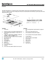 Preview for 1 page of HP ProLiant DL360e Generation 8 Quickspecs