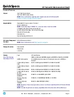 Preview for 3 page of HP ProLiant DL360e Specification