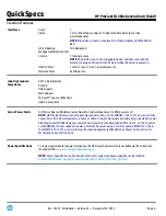 Preview for 6 page of HP ProLiant DL360e Specification