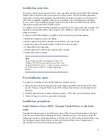 Preview for 3 page of HP ProLiant DL360p Installation Manual