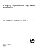 Preview for 1 page of HP ProLiant DL360p Reference Manual