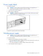 Предварительный просмотр 34 страницы HP ProLiant DL380 G5 DPSS Maintenance And Service Manual