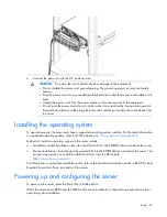 Предварительный просмотр 33 страницы HP ProLiant DL380 G6 Server User Manual