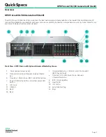 HP ProLiant DL380 Generation9 Quickspecs preview