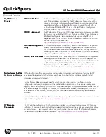 Предварительный просмотр 11 страницы HP ProLiant DL380 Quickspecs