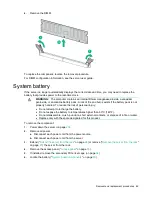 Preview for 62 page of HP ProLiant DL385p Maintenance And Service Manual