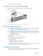 Preview for 21 page of HP ProLiant DL388e User Manual