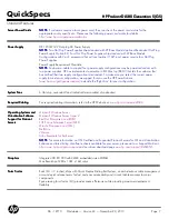 Preview for 7 page of HP ProLiant DL580 G5 Quickspecs